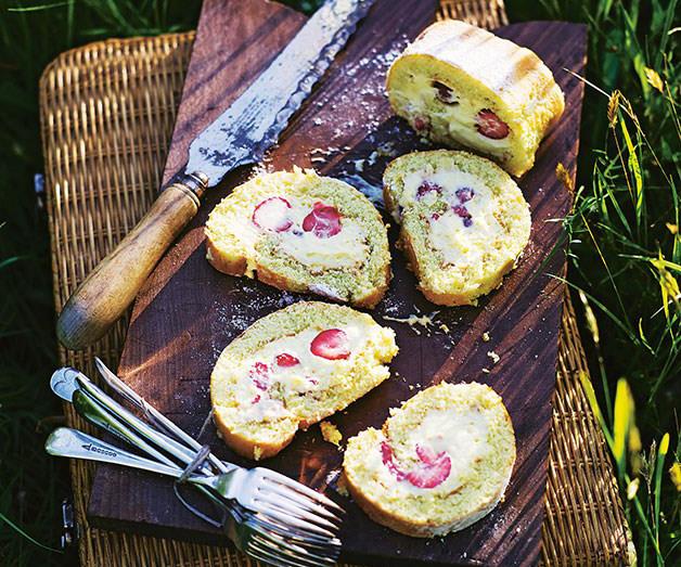 [**Strawberry and mascarpone rolled sponge**](https://www.gourmettraveller.com.au/recipes/chefs-recipes/strawberry-and-mascarpone-rolled-sponge-7965|target="_blank")
