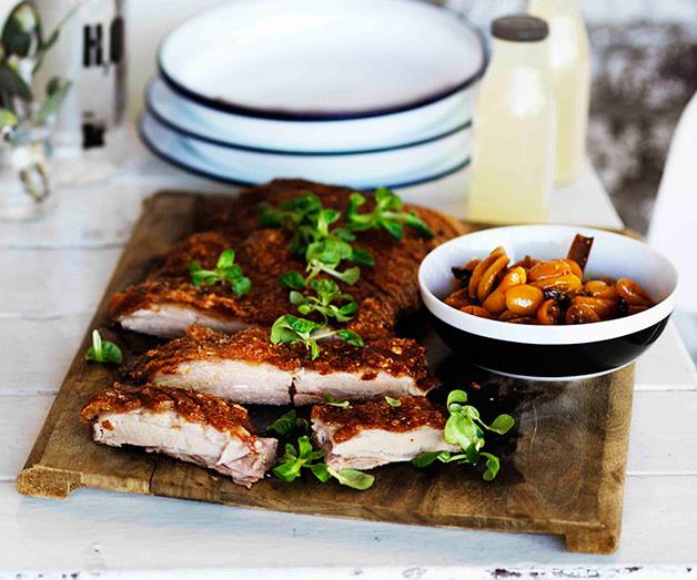 **[Roast confit pork belly with cumquat relish](https://www.gourmettraveller.com.au/recipes/browse-all/roast-confit-pork-belly-with-cumquat-relish-11272|target="_blank")**