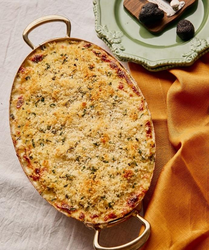 **[Truffle macaroni and cheese](https://www.kenwoodworld.com/en-au/recipes/truffle-macaroni-and-cheese?utm_source=aremedia&utm_medium=article&utm_campaign=au_kw_kitchen-kitchen-machine_atl_2021-q4_consideration&utm_content=gourmettraveller-recipecollection-trufflemac|target="_blank"|rel="nofollow")**

Mac and cheese is the "ultimate comfort food" for Chan – it's the perfect all-in-one, make-ahead dish that can be upscaled to feed a crowd. Add truffles to the heady combination of molten cheese and pasta, and you have a very luxurious macaroni and cheese indeed. And if you really want to pull out all the stops, do like Chan does and make your pasta from scratch. 


"I've made the macaroni using the pasta maker on my Kenwood [Cooking Chef XL](https://www.kenwoodworld.com/en-au/cooking-chef-xl-kcl95-004si/p/KCL95.004SI?utm_source=aremedia&utm_medium=article&utm_campaign=au_kw_kitchen-kitchen-machine_atl_2021-q4_consideration&utm_content=gourmettraveller-recipecollection-product|target="_blank"|rel="nofollow")" says Chan. Not only does the premium stand mixer have a pasta dough hook attachment, but it also includes built-in scales and induction heating technology to control temperatures up to 180°. The Cooking Chef XL is the tool you need to create beautiful meals at home.