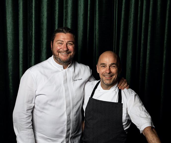 Scott Pickett and head chef Daniel Southern.