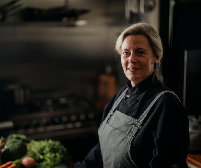 Templar Lodge chef-owner Emma Handley is committed to sourcing local produce from Victoria's High Country.