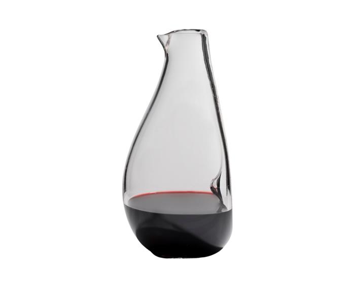 **Penguin decanter, from $225 at [Glass Decanter](https://glassdecanter.com.au/decanters/penguin.html|target="_blank"|rel="nofollow")**

Spilling wine on your guests is a party faux pas of the past with the Penguin decanter that features an ergonomic design - preventing drip, as well as embarrassment. **[SHOP NOW.](https://glassdecanter.com.au/decanters/penguin.html|target="_blank"|rel="nofollow")**