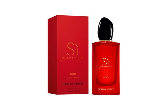 **Giorgio Armani Si Passione Eclat 100ml, $255 at [THE ICONIC](https://prf.hn/click/camref:1101liQ3t/destination:https://www.theiconic.com.au/si-passione-eclat-100ml-1682091.html|target="_blank"|rel="nofollow")**
<br><br>
**[SHOP NOW](https://prf.hn/click/camref:1101liQ3t/destination:https://www.theiconic.com.au/si-passione-eclat-100ml-1682091.html|target="_blank"|rel="nofollow")**