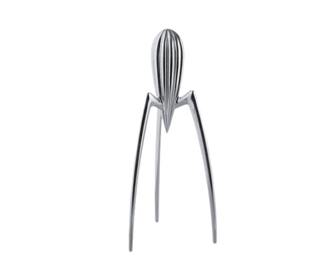 **Alessi mirror polished Juicy Salif citrus squeezer, $122.99 at [My House](https://click.linksynergy.com/deeplink?id=bbwaLgc15mM&mid=47725&murl=https%3A%2F%2Fmyhouse.com.au%2Fproducts%2Falessi-mirror-polished-juicy-sali-juicer|target="_blank"|rel="nofollow")**
<br><br>
**[SHOP NOW](https://click.linksynergy.com/deeplink?id=bbwaLgc15mM&mid=47725&murl=https%3A%2F%2Fmyhouse.com.au%2Fproducts%2Falessi-mirror-polished-juicy-sali-juicer|target="_blank"|rel="nofollow")**