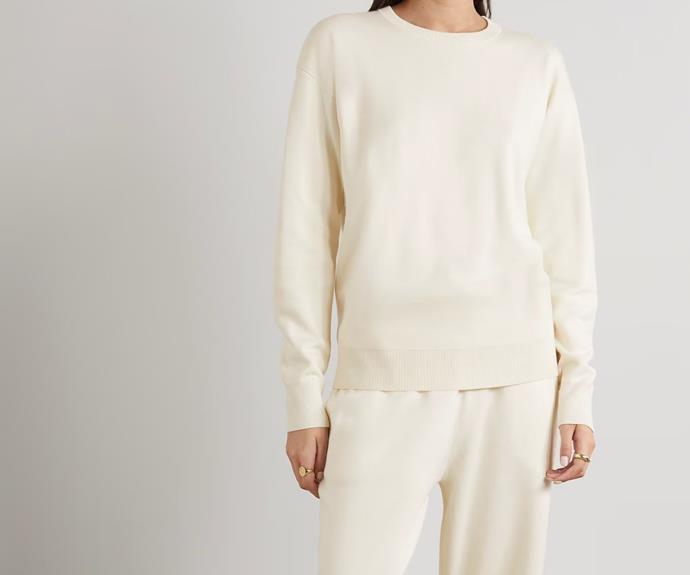 **Olivia Von Halle carmel silk and cashmere-blend sweatshirt and track pants set, $2245.88 at [NET-A-PORTER](https://click.linksynergy.com/deeplink?id=bbwaLgc15mM&mid=46255&u1=gt&murl=https%3A%2F%2Fwww.net-a-porter.com%2Fen-au%2Fshop%2Fproduct%2Folivia-von-halle%2Flingerie%2Fknitwear%2Fcarmel-silk-and-cashmere-blend-sweatshirt-and-track-pants-set%2F17411127376691628|target="_blank"|rel="nofollow")**

Knitted from a luxe blend of silk and cashmere, this set is made for the discerning homebody.
<br><br>
**[SHOP NOW](https://click.linksynergy.com/deeplink?id=bbwaLgc15mM&mid=46255&u1=gt&murl=https%3A%2F%2Fwww.net-a-porter.com%2Fen-au%2Fshop%2Fproduct%2Folivia-von-halle%2Flingerie%2Fknitwear%2Fcarmel-silk-and-cashmere-blend-sweatshirt-and-track-pants-set%2F17411127376691628|target="_blank"|rel="nofollow")**