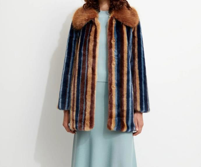**Rhapsody coat, $509 at [Unreal Fur](https://go.skimresources.com?id=105419X1577742&xs=1&xcust=gt&url=https%3A%2F%2Funrealfur.com.au%2Fcollections%2Fnew-in%2Fproducts%2Frhapsody-coat|target="_blank"|rel="nofollow")**

Imbued with a retro spirit and lush ginger tones, the Rhapsody faux fur coat from ethical Melbourne label Unreal Fur is a statement winter staple.
<br><br>
**[SHOP NOW](https://go.skimresources.com?id=105419X1577742&xs=1&xcust=gt&url=https%3A%2F%2Funrealfur.com.au%2Fcollections%2Fnew-in%2Fproducts%2Frhapsody-coat|target="_blank"|rel="nofollow")**