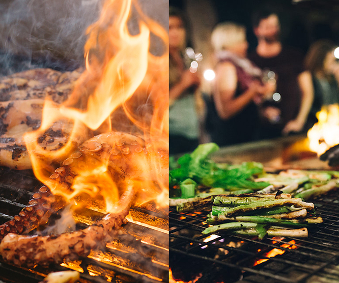 Vivid Fire Kitchen is set alongside Vivid House and is full of flame-fuelled festivities and eats.