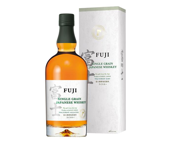 Fuji Single Grain Japanese Whiskey, 700mL, $154.