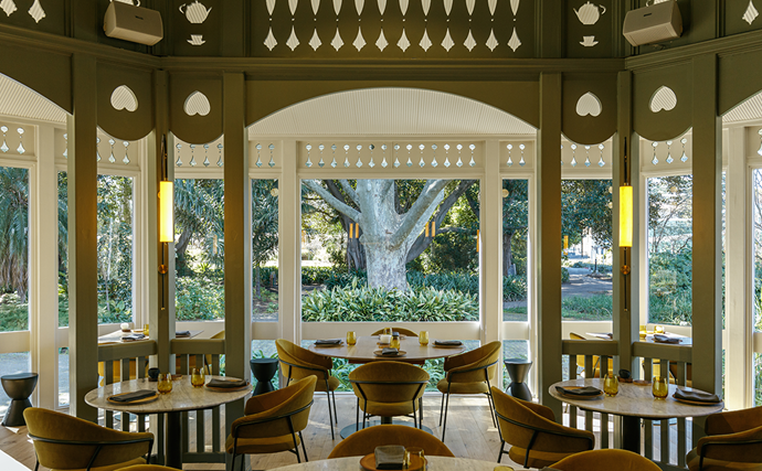 Best restaurants in South Australia, image of Restaurant Botanic dining room in Adelaide