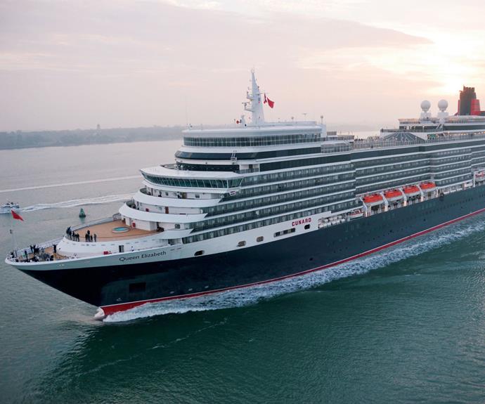 Queen Elizabeth, your luxurious home for seven nights.