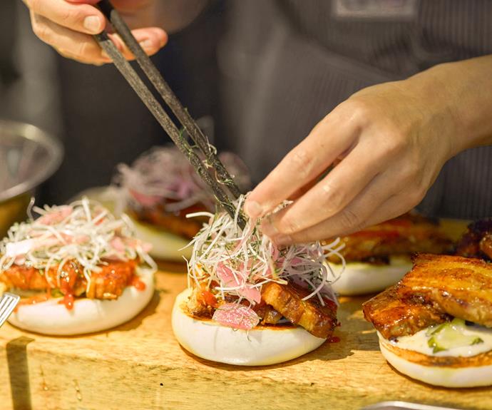 The pork belly bao at Little Bao is a must-have when visiting Hong Kong.