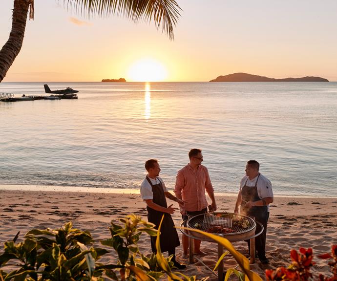 Sunset at Kokomo Private Island Resort, Fiji