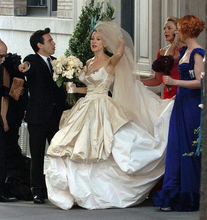The Most Contoversial Celebrity Wedding Dresses Harper S Bazaar Australia