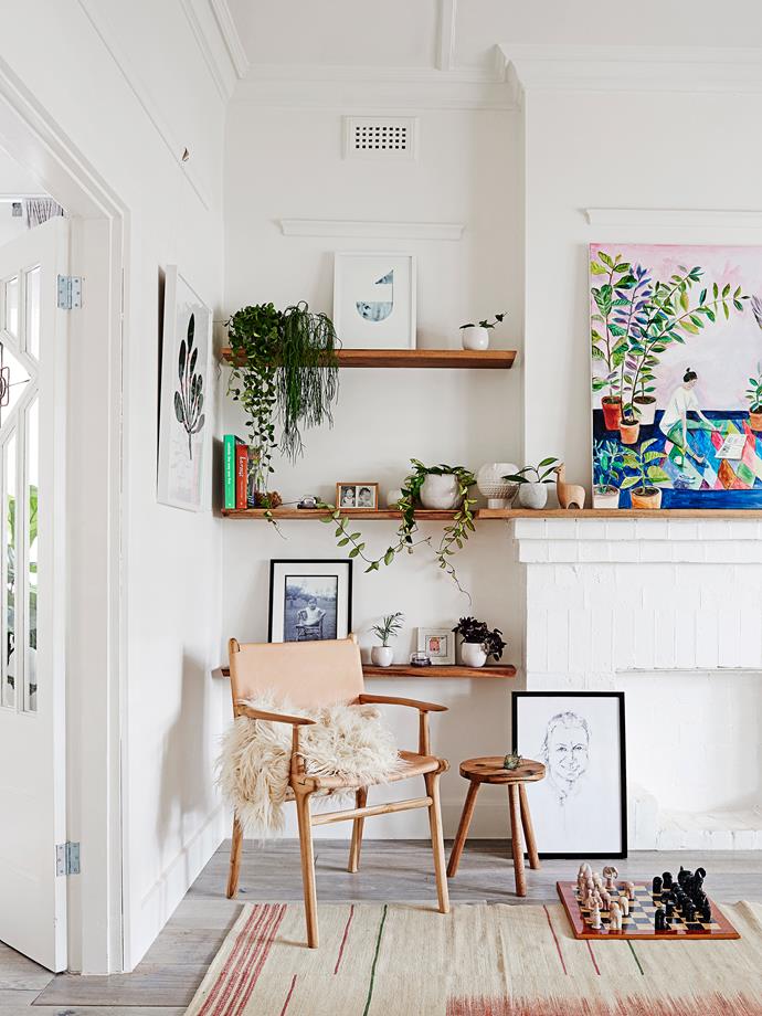 Karling Hamill's [heritage listed bungalow](https://www.homestolove.com.au/gallery-scandi-style-renovation-brings-bungalow-to-life-2053|target="_blank") has been brought to life with a [Scandi](https://www.homestolove.com.au/8-scandinavian-style-decorating-tips-4290|target="_blank") infused renovation. Embracing the heritage features of the facade, and intricate lead lighting the back of the house was extended to create a light-filled minimalist living space.