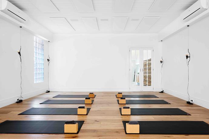 **Happy Melon**
The first-of-its-kind mind and body studio blends meditation with yoga and dynamic fitness. Photo: Brooke Holm.