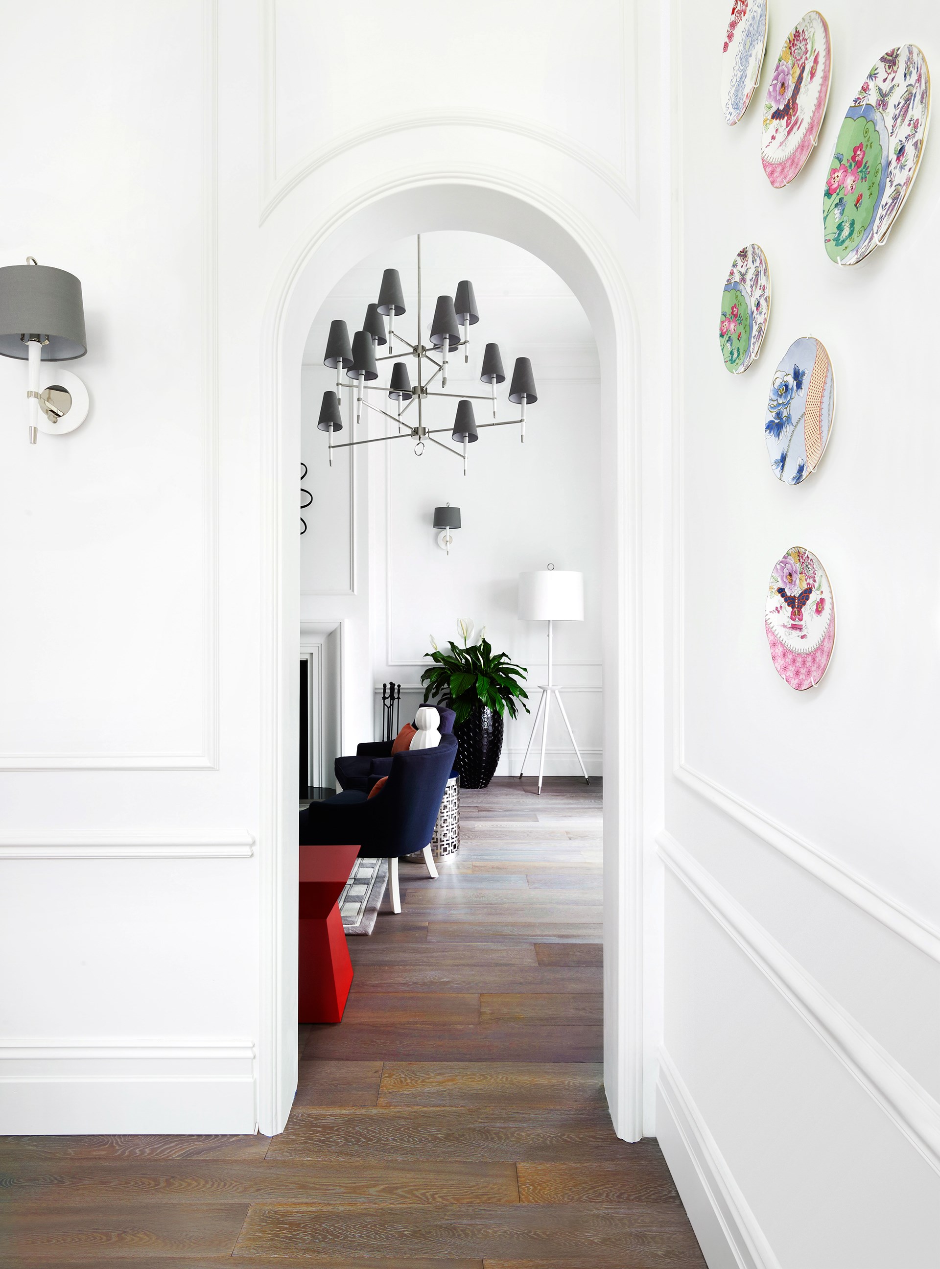 Wall mouldings lend this [luxury family home](http://www.homestolove.com.au/gallery-emma-and-tonis-luxurious-regency-style-home-2311) an early 20th-century French vibe, in keeping with the owner's favourite style. *Photo: Anson Smart*