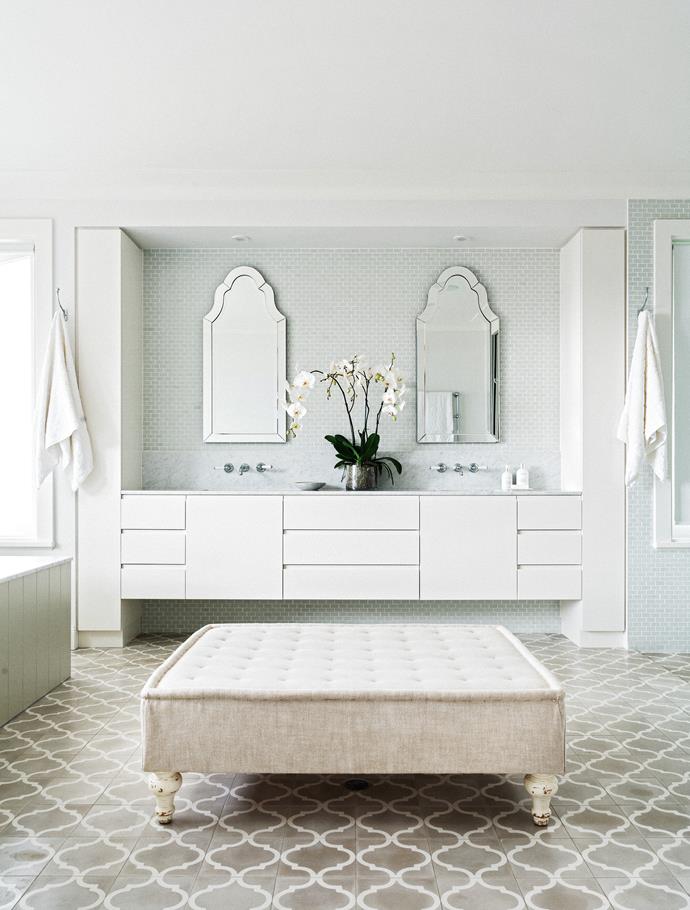 The ensuite is one of the owner's favourite spaces in the house.