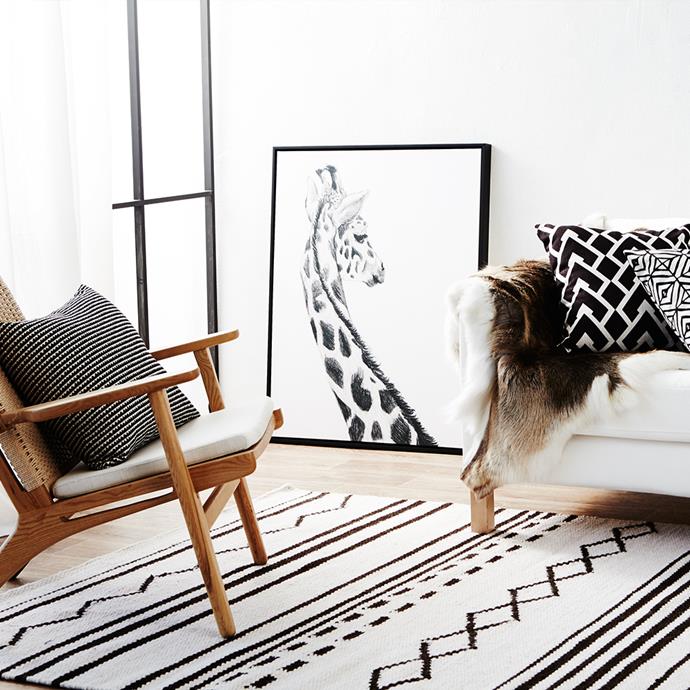 The right choice of pattern can tie the whole room together. Photo: Denise Braki | Styling: Sarah Jade Cousens