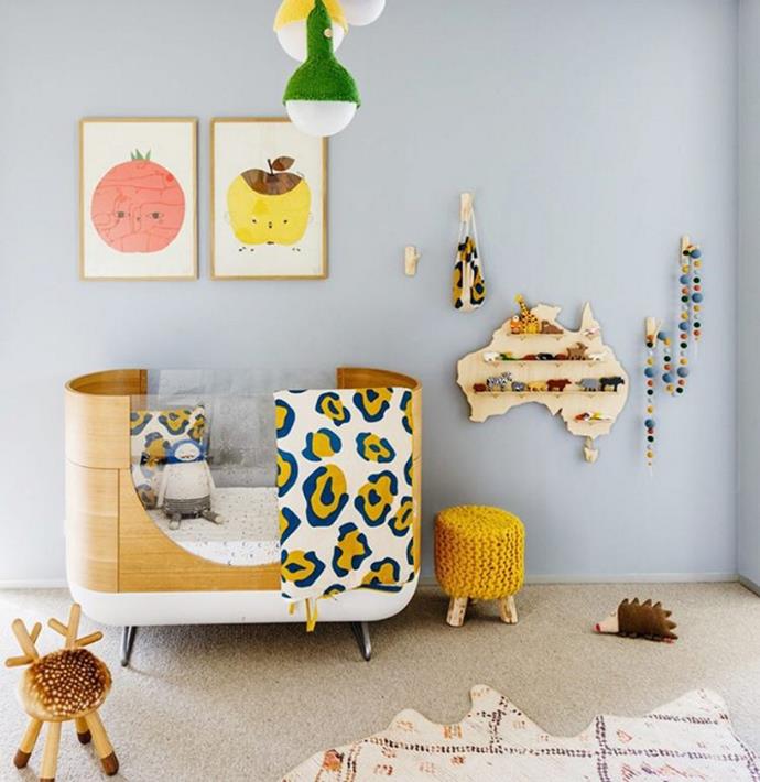 Author and entrepreneur [@zoetheysay](https://www.instagram.com/zotheysay/?utm_campaign=supplier/|target="_blank") worked with interior designer Nicole of [Little Liberty](http://www.littleliberty.com/?utm_campaign=supplier/|target="_blank") to design this fun nursery for little Sonny.