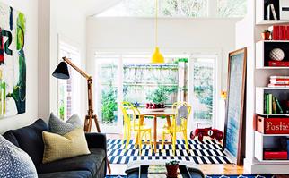 decorating with primary colours