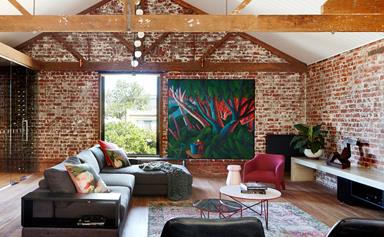 Cosying up a Melbourne warehouse conversion
