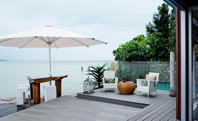 [ModWood](http://www.modwood.com.au/?utm_campaign=supplier/|target="_blank") decking, a mix of recycled timber and plastic, was chosen for its durability and [sustainability](http://www.homestolove.com.au/take-a-step-closer-to-sustainable-living-3075/?utm_campaign=supplier/|target="_blank").