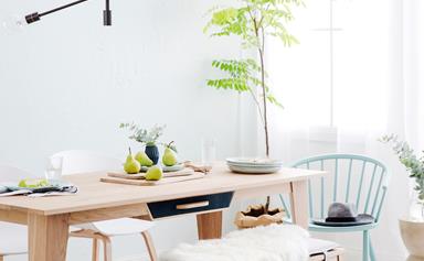 How to style a relaxed dining area
