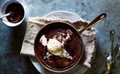 Chocolate and ricotta pudding