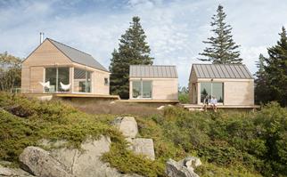architecturally designed cabins