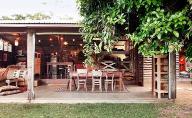 A cow shed conversion in Queensland