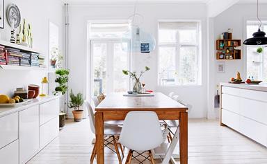 A Scandi–style home bursting with life