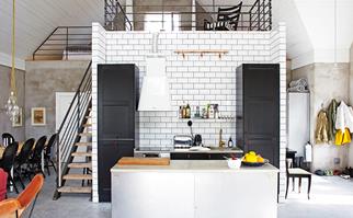 Industrial style kitchen