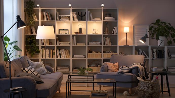 LEDs are useful for task and ambient lighting purposes. Photo courtesy of IKEA.