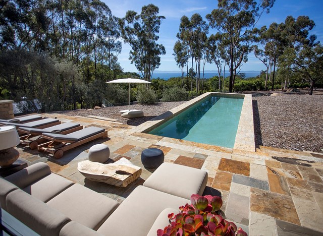 [Ellen DeGeneres' Santa Barbara Estate:](https://www.homestolove.com.au/ellen-degeneres-lists-her-santa-barbara-estate-for-45m-4937|target="_blank") The much-loved TV host Ellen DeGeneres and her wife Portia DeRossi, purchased this Tuscan-style villa in 2012 for a reported $26.5 million, along with the two neighbouring properties, with plans to turn it into the sprawling 17-acre estate it is now. They listed the property this year for $45 million!
