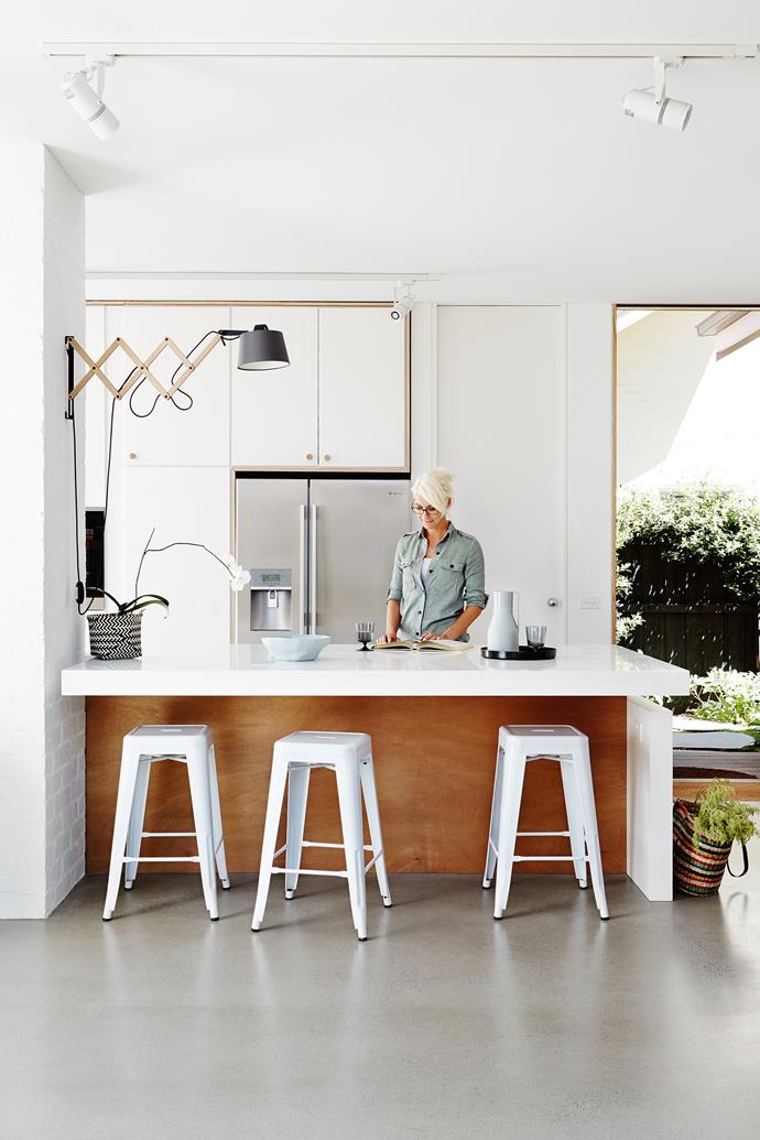 Oodles of storage and a butler’s pantry are a dream come true for keen cook Andrea.