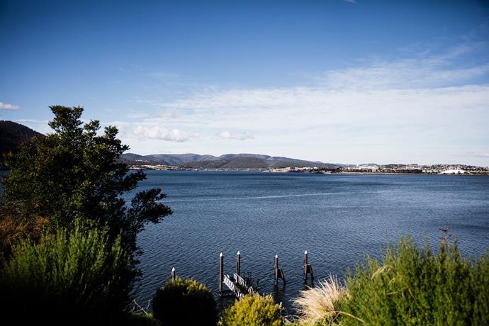 Views of the River Derwent and mountains from MONA are spectacular, and all just a short ferry ride from Hobart.