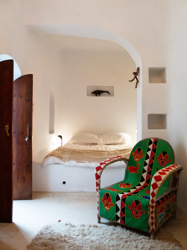 <p>***CASTLES IN THE SAND, MOROCCO***<p>
<p>Be cocooned by the soft white tadelakt walls at [Castles in the Sand at Dar Beida](https://www.homestolove.com.au/a-stylists-guide-to-marrakech-and-beyond-5461|target="_blank"), on the outskirts of the medina. The owners, Emma and Graham, have lovingly converted what was once a traditional family home into a luxurious hotel. No two rooms are the same, and each is decorated with art and furniture the couple have collected over the years. Staying here is a must for lovers of [bohemian style](https://www.homestolove.com.au/12-beautiful-bohemian-buys-6745|target="_blank").
<p>**For bookings and information, visit [Castles in the Sand](https://www.castlesinthesand.com/|target="_blank"|rel="nofollow").**<p>
<p>*Story: Belle*<p>