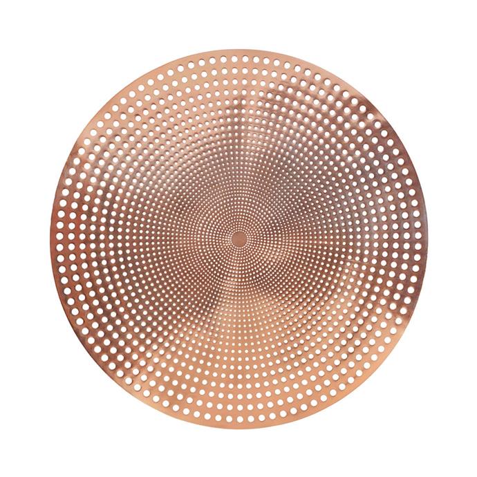 Your friends will *definitely* ask you where you got these placemats—you have our permission not to tell them. 
<br><br>
Rose Gold Placemat, [$1.50](http://www.kmart.com.au/product/pvc-rose-gold-look-placemat/1620313)