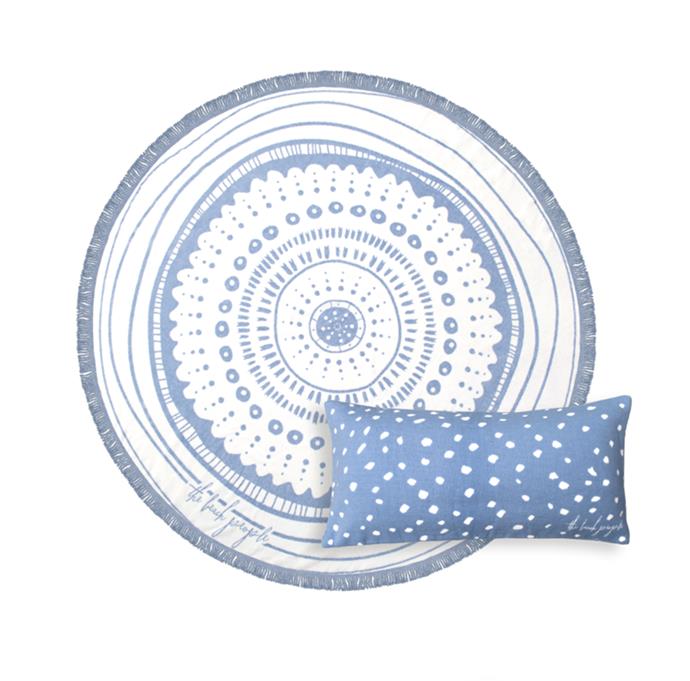 Large round towels and pillows at the beach? Genius. This set will be the Christmas present every beach-loving family will love.

[The Beach People The Wategos set](https://www.thebeachpeople.com.au/collections/sets), $100
