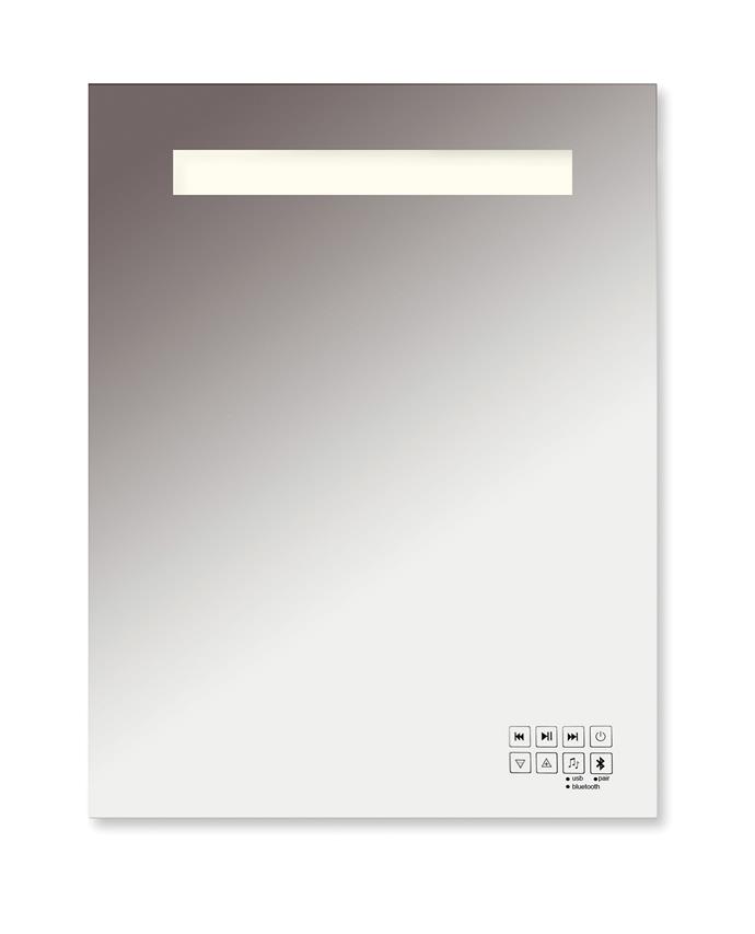 ADP Silex 900 Bluetooth mirror (80x90cm) with aluminium frame, USB and auxiliary ports, built-in speakers and LED touch controls, $700, [Reece](https://www.reece.com.au/bathrooms/products/adp-silex-900-bluetooth-mirror-2304775?keyword=bluetooth+mirror|target="_blank"|rel="nofollow")