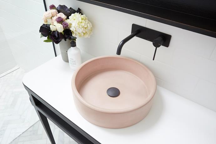 Bowl Sink in Blush Pink, $854, from Nood Co.