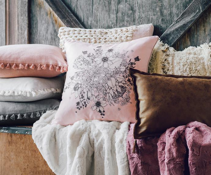 target 2018 collection cushions pink