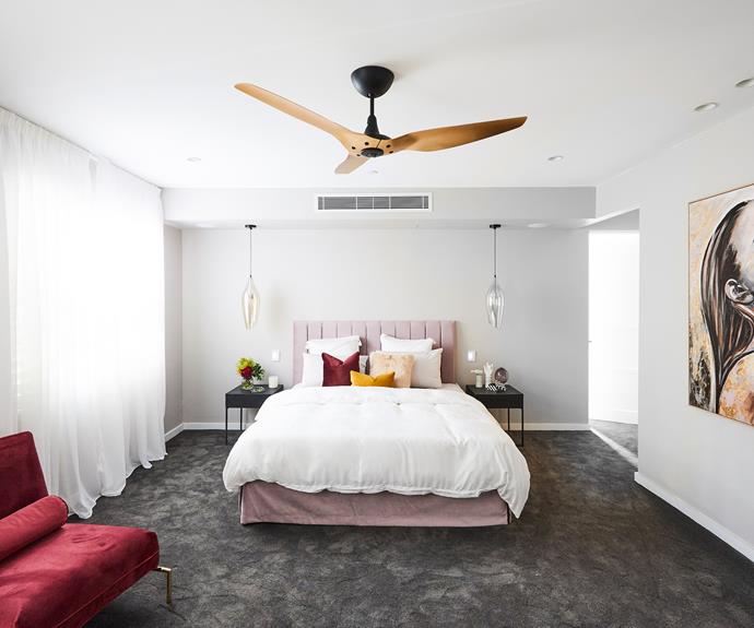 **Courtney and Hans** Renovating the biggest bedroom in The Block's history was a monumental task – but the judges weren't too impressed with the use of space.