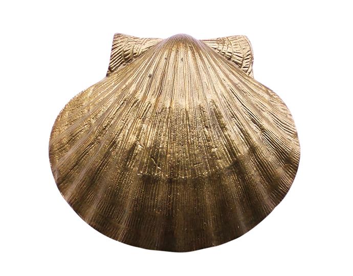 **KNOCK, KNOCK!**<br>
Create a beachy vibe with this creation by designer Sibella Court. Her scallop-shaped **['Pilgrim' brass-plated door knocker, $90](https://thesocietyinc.com.au/products/pilgrim-door-knocker|target="_blank"|rel="nofollow")**, beats a buzzer any day.