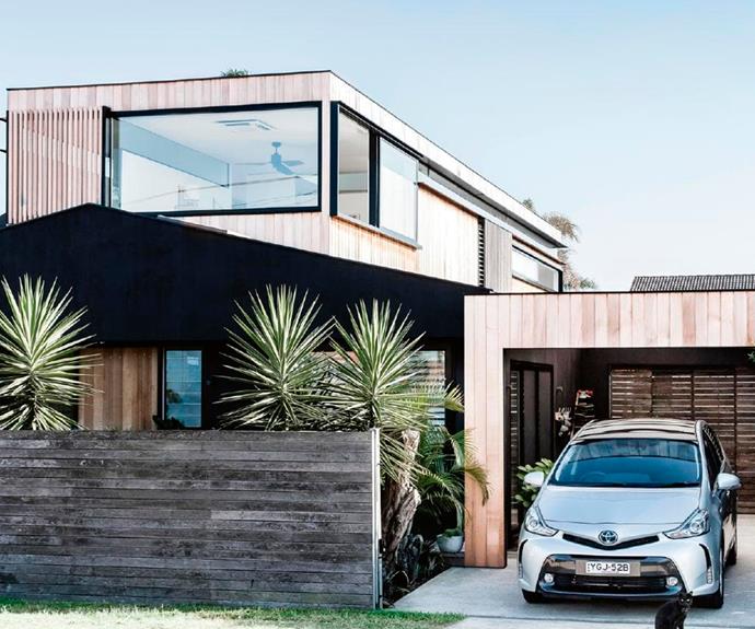 Modern design meets family living in this beachside beauty