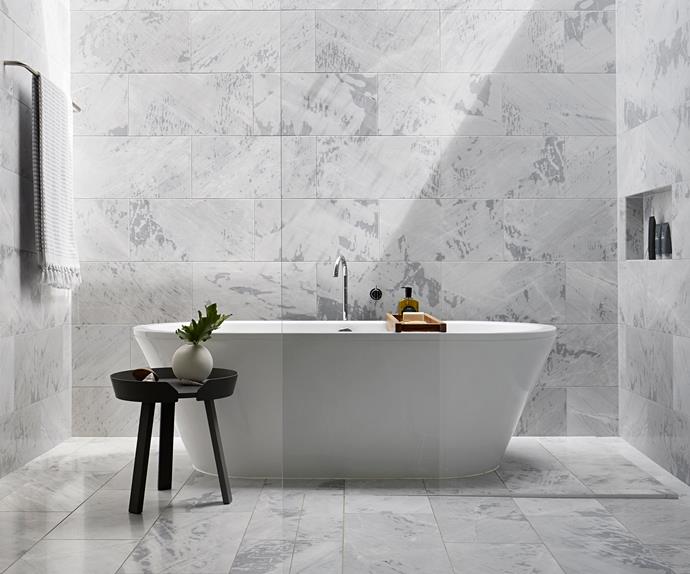 Marble tiles bathroom