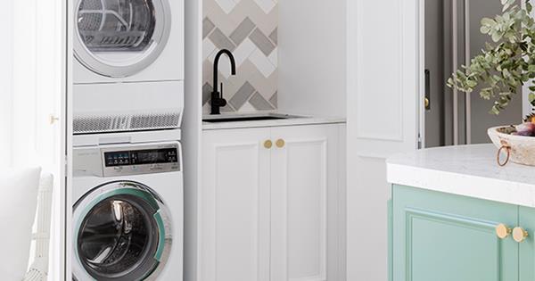 European laundry: design tips for a compact cupboard laundry | Homes To ...