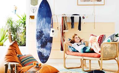 Create a coastal and surf-inspired kids bedroom