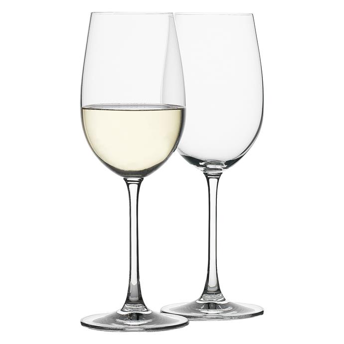 A classic tapered form in sparkling crystalline (a type of crystal with a low lead content). These glasses make the perfect finishing touch for the table, whether you're celebrating Christmas with family or hosting a dinner for friends.

'Terroir' wine glasses, $40/four, [Freedom](https://fave.co/2QPYLFZ|target="_blank"|rel="nofollow")