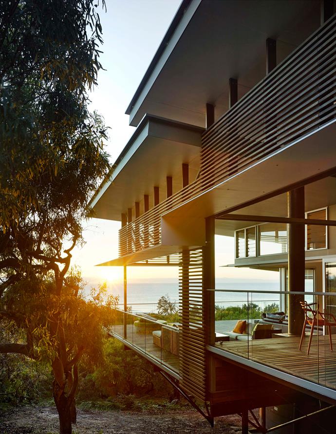[Bark Design](http://www.barkdesign.com.au/|target="_blank"|rel="nofollow") worked deep, protective eaves into the design of this Queensland beach house. *Photo: Christopher Frederick Jones*